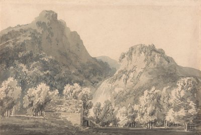 Waterfall of Lodore, Cumberland by Joseph Mallord William Turner